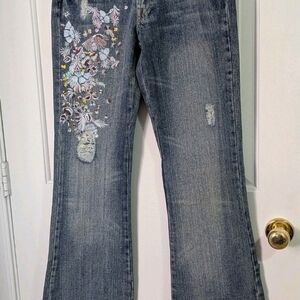 Zac Posen 7 For All Mankind Jeans Waist 15 in. Length 42.5in, Inseam 34in.